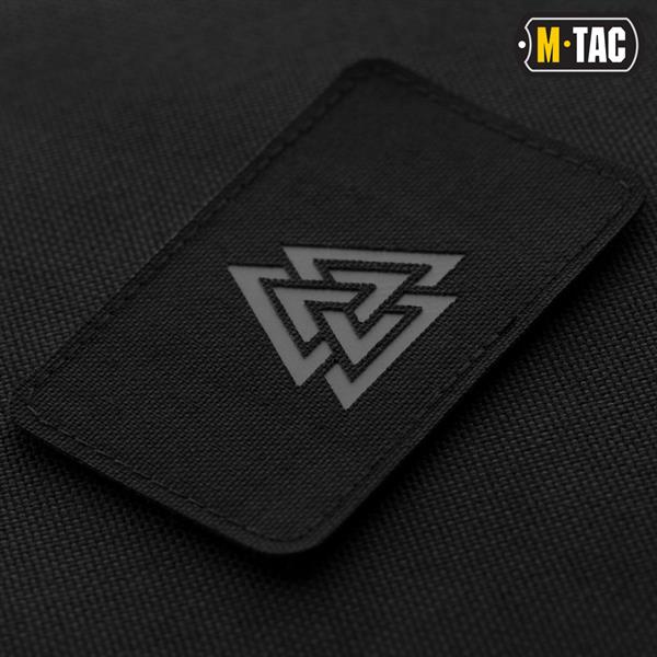 M-Tac patch Valknut horizontal Laser Cut Black/Grey
