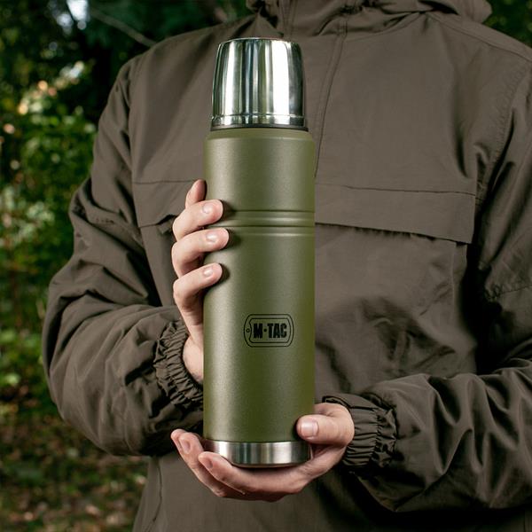M-Tac Stainless 1000 ml Thermos Olive
