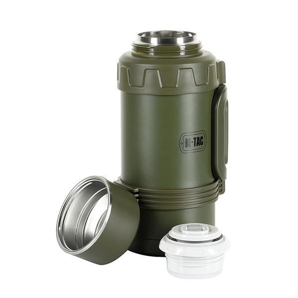 M-Tac Touring Thermos 1600 Ml. Olive/Stainless