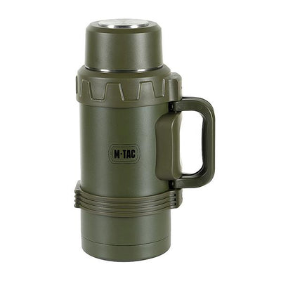 M-Tac Touring Thermos 1600 Ml. Olive/Stainless
