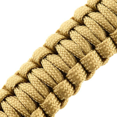 M-Tac paracord bracelet with spark cutter, compass and whistle