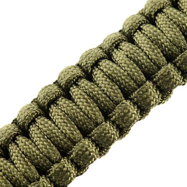 M-Tac paracord bracelet with spark cutter, compass and whistle